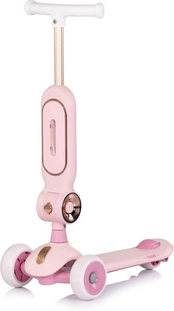 Chipolino Bloomi Kinderroller 2 in 1 Laufrad, rosa - Bild 1