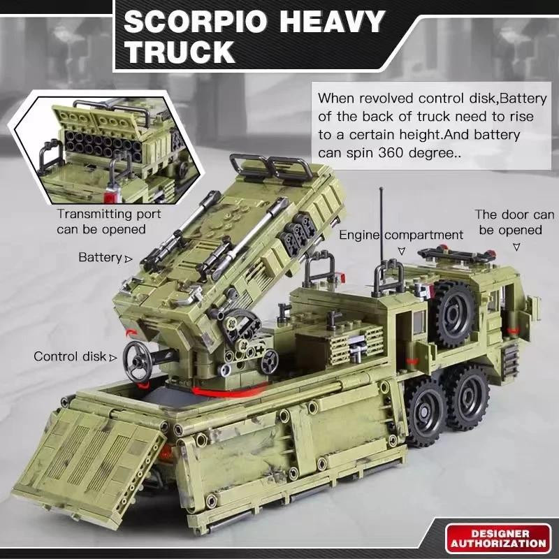 Linyi toy Armee-Stil Kampfgepanzert Kampf Fahrzeug Blöcke 6–12 Jahre - Bild 4