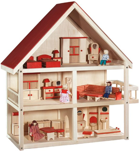 roba Puppenhaus, Holz, ab 3 Jahre - Bild 1