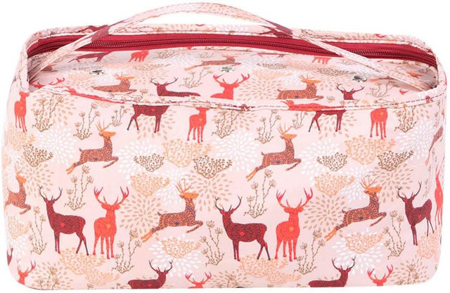 Strickaufbewahrungstasche von Igeteck in Pink für Häkelnadeln und Nähwerkzeug Zubehör - Bild 1