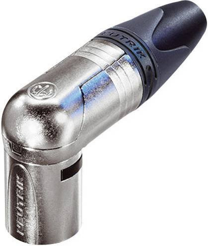 Neutrik NC5MRX XLR-Steckverbinder Stecker gewinkelt 5-polig in Silber - Bild 1