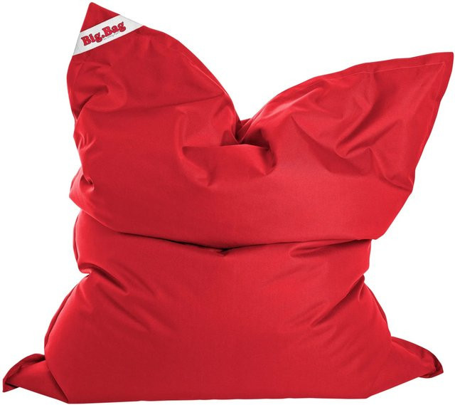 Sitting Point Sitzsack Big Bag Brava 300 in Rot mit abnehmbarem Bezug und Füllöffnung aus Polyester - Bild 1