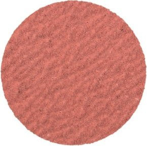 PFERD CD 50 A-COOL Schleifblatt für Winkelschleifer, Körnung 60, Durchmesser: 50 mm, 100 Stück, Rot - Bild 1