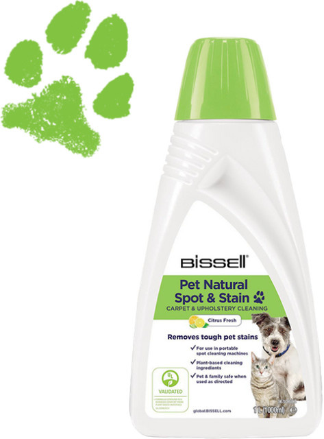 Bissell Natural Spot & Stain Reinigungsmittel White 1 Liter PET - Bild 1
