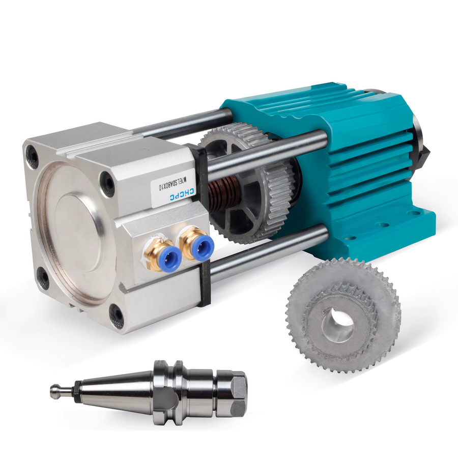 RATTMMOTOR BT30 Halbautomatische Werkzeugwechselspindel ohne Stromversorgung für CNC-Gravieren und Bohren in Metall - Bild 5