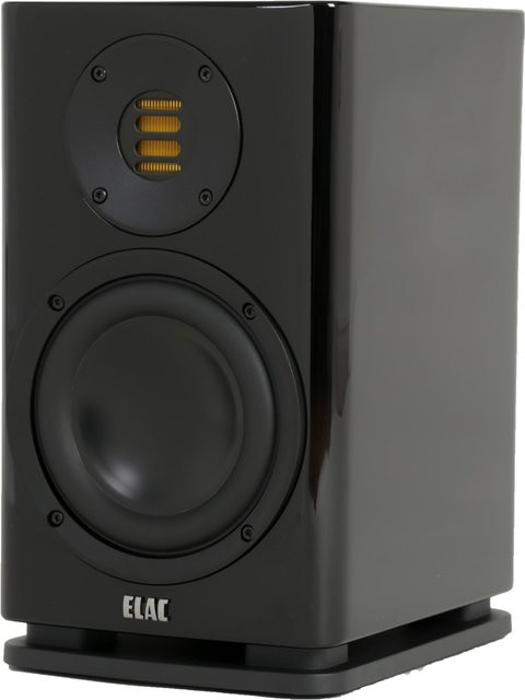 Elac Solano BS 283 Regallautsprecher Schwarz Hochglanz - Bild 1