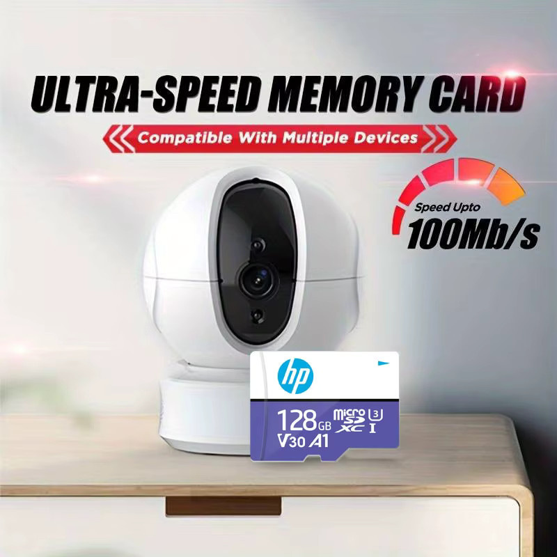 HP Micro SD Speicherkarte Klasse 10 U3 4K High Speed in Multicolor - Bild 3