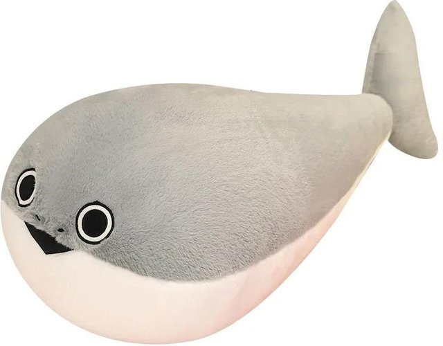 Yiran toy Fischpuppe Plüschtier, Grau, Meerestiere, ab 18 Jahre - Bild 1