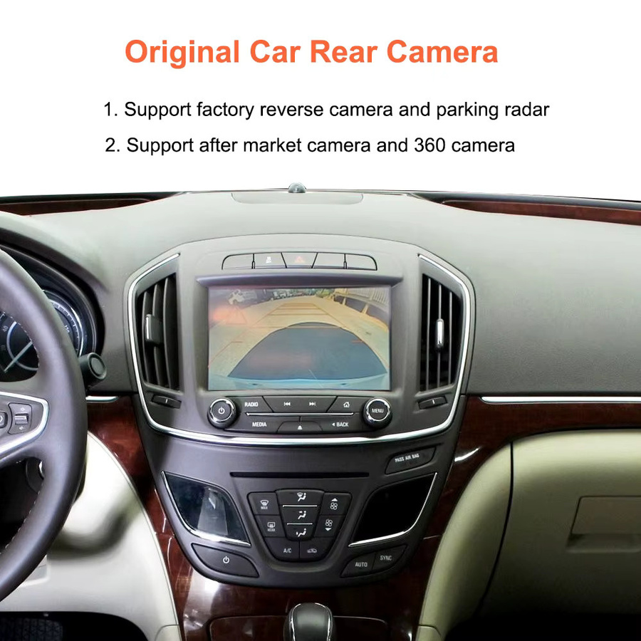Bonroad Wireless CarPlay und Android Auto Modul mit Mirror Link und Airplay in Schwarz für Buick Regal LaCrosse Envision und Opel Insignia 2013-2017 - Bild 4