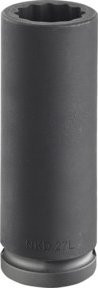 Facom IMPACT-Steckschlüssel 3/4 Zoll, 21 mm, Schwarz - Bild 1