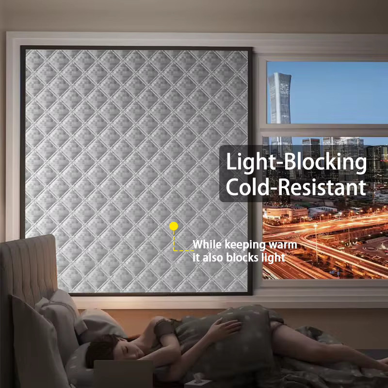 TranquilTouch Thermo-Fensterfolie selbstklebend und verdickt zur Isolierung ohne Bohren - Bild 2