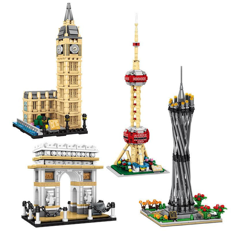 TOYLINX Architekturmodell Set Sehenswürdigkeiten, Bausteine, ab 3 Jahre - Bild 3