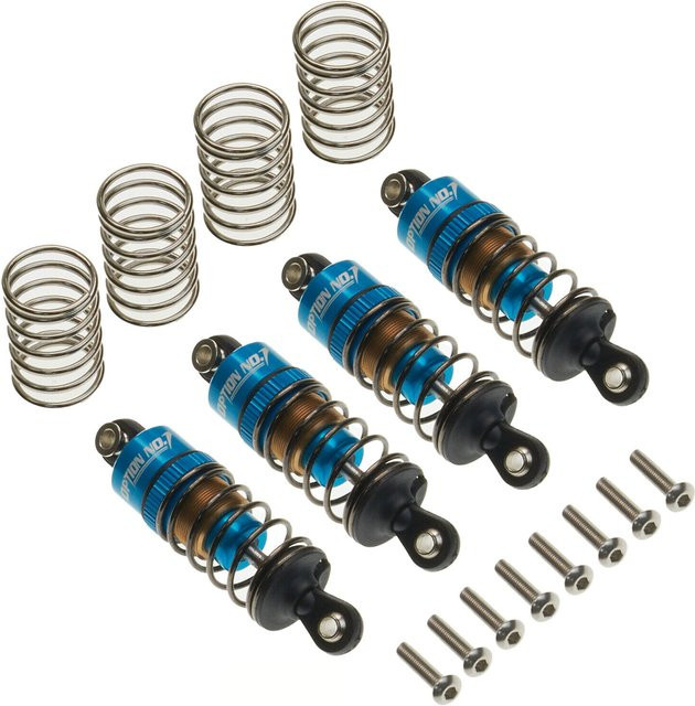 Tamiya Aluminium-Ölstoßdämpfer-Kit, Ersatzteile, Metall - Bild 1
