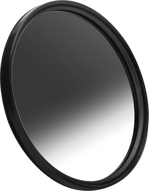 Ultra Slim GND8 Absolventenfilter für Canon Sony Nikon Fuji Sigma Tamtamron DSLR-Kameraobjektive in Schwarz - Bild 1
