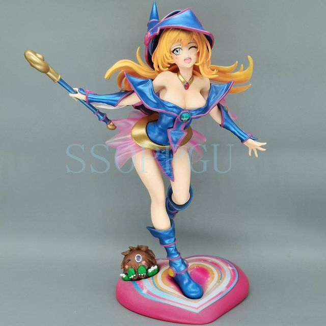 Yiran toy 1 Yu-Gi-Oh! Dunkler Magier-Mädchen, Actionfigur, 28cm, ab 18 Jahre - Bild 1