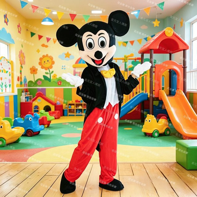 Disney Steamboat Willie Mickey Mouse Minnie Mouse Aufblasbare Erwachsenenanzüge, Bunt / Mehrfarbig - Bild 1