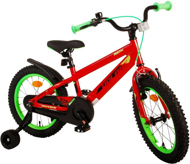 TPFSports Rocky Kinderfahrrad, 16 Zoll, Rot, Rücktritt + Handbremse - Bild 1