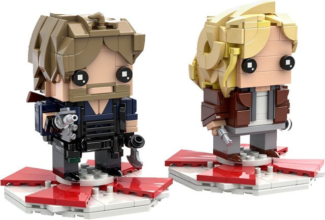 Gobricks MOC Grace Ashcroft Puppe, Actionfiguren, Modellbausatz - Bild 1