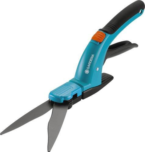 Gardena Comfort Grasschere mit Bypass-Schnittmechanismus und ergonomischen Griffen in Schwarz, Blau und Grau - Bild 1