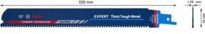 Bosch EXPERT S 1155 CHC Thick Tough Metal Säbelsägeblatt mit Carbide-Spitze für Metall, 10 Stück, Länge: 225 mm - Bild 3
