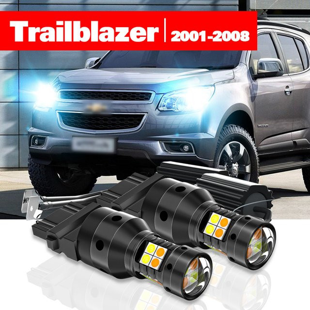 LECIBUBI LED Dual-Mode Blinker und Tagfahrlicht DRL Set für Chevrolet Trailblazer 2001-2008, 2 Stück - Bild 1