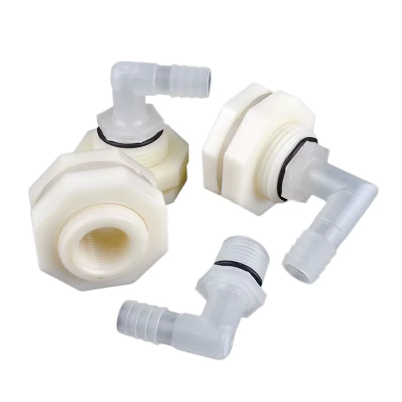 SgooHan Winkel-Wassertankverbinder 90-Grad-Adapter aus Kunststoff, 1/2 Zoll auf 6,4-20 mm, Weiß - Bild 3
