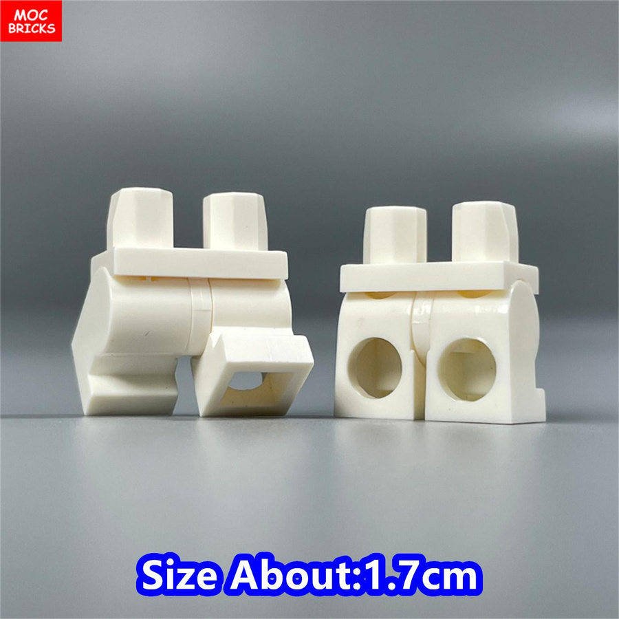 Yiran toy MOC Steine 17mm Hose Bewegliche Kurze Beine 8-teiliges Set - Bild 1