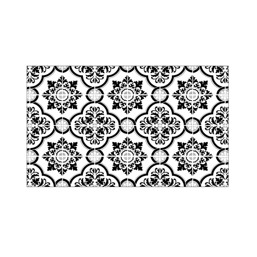 MySpotti Küchenrückwand Profix Cucina Elena in Fliesenoptik, Schwarz-Weiß, B/H: 100 x 60 cm - Bild 2