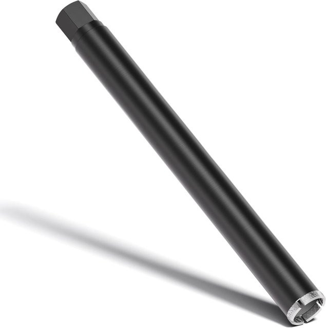 Wiltec Diamantbohrkrone Mesh für Beton, Durchmesser: 52 mm, Länge: 450 mm, Anschluss: 1 1/4 Zoll, Farbe: Schwarz - Bild 1