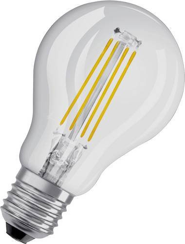 Osram LED-Leuchtmittel E27 Tropfenform in Transparent, 5,5 W, Warmweiß, 806 lm, Höhe: 7,7 cm, Durchmesser: 4,5 cm - Bild 1