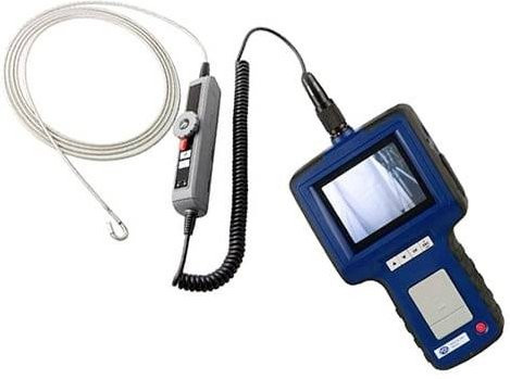 PCE Instruments Videoendoskop PCE-VE 355N in Blau mit 1,5m Kabellänge, 4,5mm Kamerakopf, 67° Blickfeld und 90mm Biegeradius sowie integriertem Speicher - Bild 1