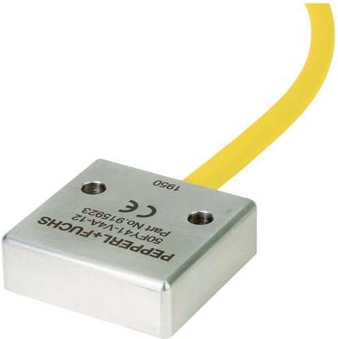 Pepperl+Fuchs Magnetfeldsensor 50FY41-V4A-12 in Silber, 10 - 12V mit Kabel - Bild 1