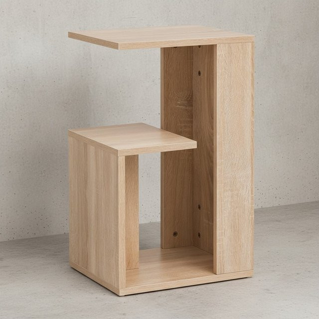 Beistelltisch BRENTA von KADIMA DESIGN aus Holz mit 3 Ablagen, B/T/H: 61 x 35 x 30 cm - Bild 1