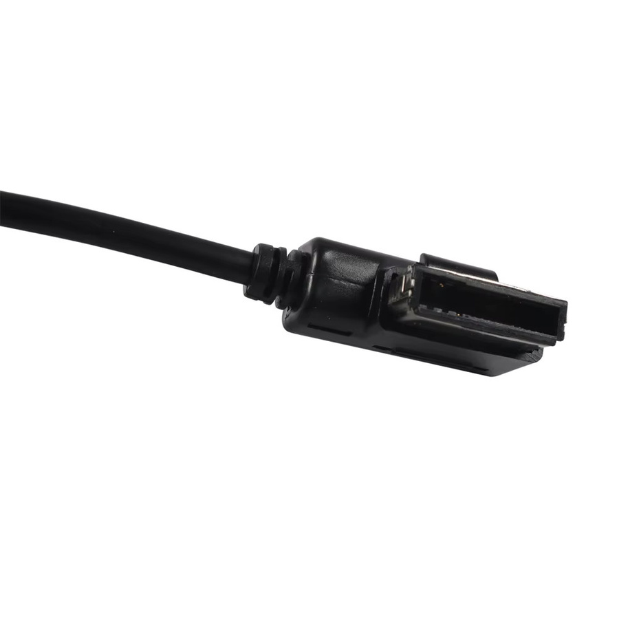 Bluetooth Wireless AUX Adapter für Mercedes-Benz Media Interface mit MMI Rechteckbuchse, Schwarz - Bild 2
