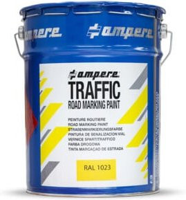 AMPERE TRAFFIC PAINT Straßenmarkierungsfarbe in Rot, 5 kg - Bild 1