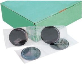 JAS Schweißerschutz-Brillenglas DIN 10 in Grau, Durchmesser: 50 mm - Bild 1