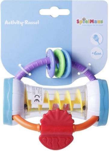 SpielMaus Activity-Rassel mit Spiegel Bunt / Mehrfarbig - Bild 1
