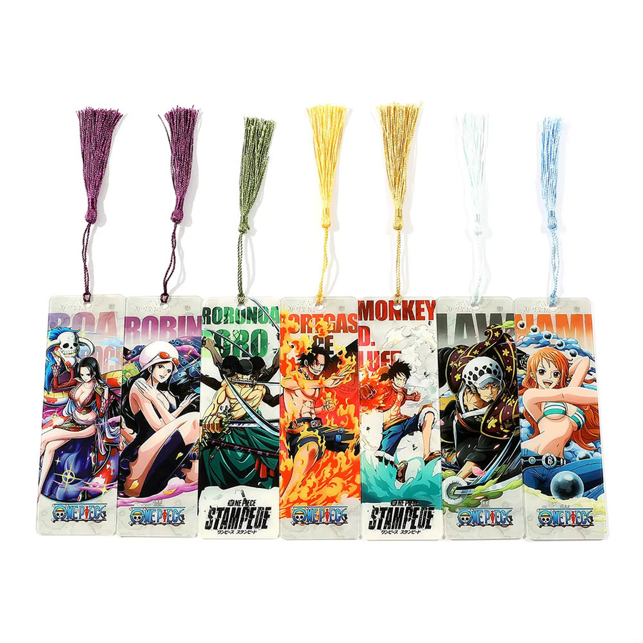 One Piece Lesezeichen mit Luffy, Zoro und Nami aus Acryl in Multicolour - Bild 2