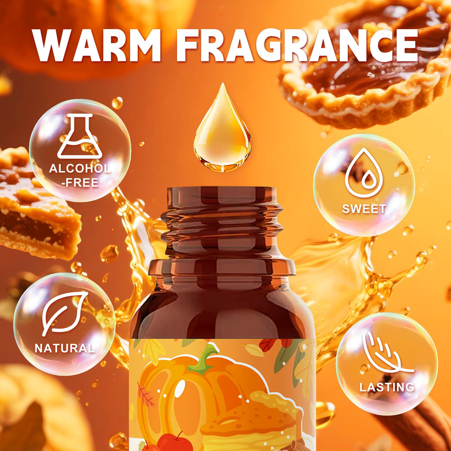 EMBRACEX Ätherisches Öl Kürbisplätzchen Duft für die Aromatherapie, 10 ml - Bild 3