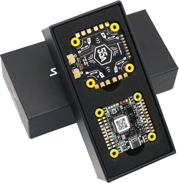 Speedybee F405 V5 55A Pro Stack 32-Bit mit OX32-Firmware in Schwarz - Bild 1