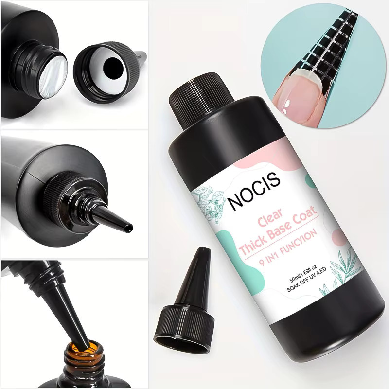 NOCIS Nagelgel 9-in-1, Clear, 50 ml - Bild 3