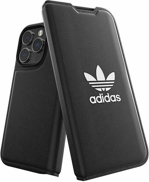 Adidas Flip-Hülle für iPhone 14 Pro und iPhone 14 in Schwarz Weiß - Bild 1