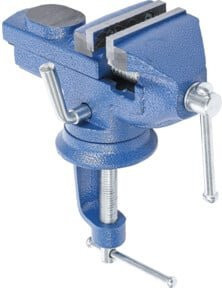 BGS Do it yourself Tisch-Schraubstock mit Amboss und 60 mm Backen in Blau - Bild 1