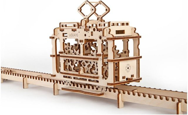 UGEARS Modellbausatz Straßenbahn - Bild 1