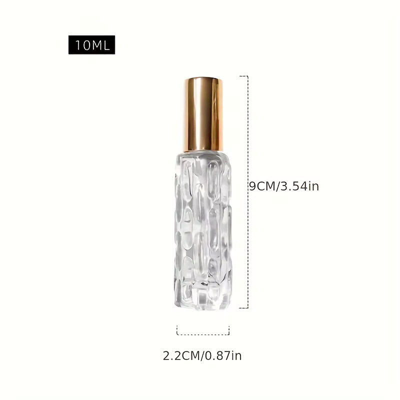 MUB Parfüm-Sprühflaschen Klarglas, 20 Stück, 10 ml, Unisex - Bild 2