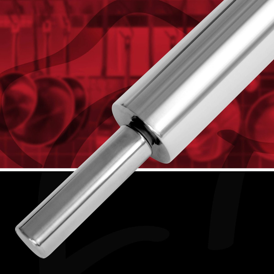 FMprofessional Profi-Teigrolle aus Edelstahl in Silber, Länge: 47 cm - Bild 2
