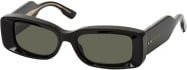 Gucci GG 1528S Sonnenbrille, Vollrand, Rechteckig, Kunststoff, Damen, black grey - Bild 1