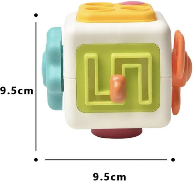 Binchi Outdoor Product 6-in-1 Montessori Lernspielzeug Sensorisches Busy Board, ab 3 Jahre - Bild 1