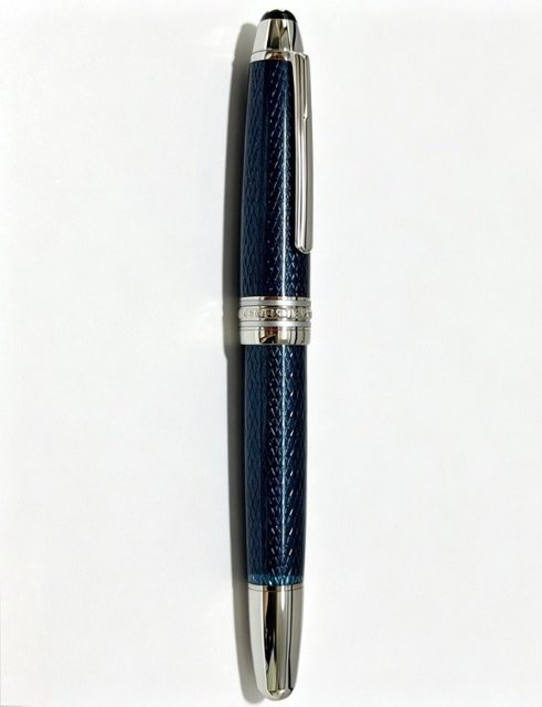 Montblanc 146/149 Piston M Bs Kugelschreiber Limited Edition mit blauer Tinte und 0,7 mm Mine - Bild 1