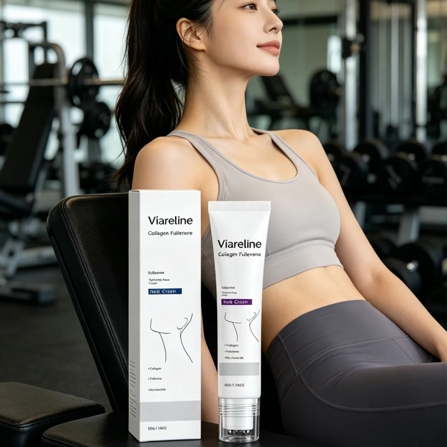 Viareline Halscreme, Feuchtigkeitsspendend, Anti-Aging - Bild 2